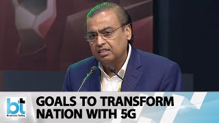 5G an Acronym for 5 Goals That Can Make India Intelligence Capital of World: Mukesh Ambani