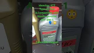 clean magnet 🧲 idemitsu ATF Type - H Plus this compatible with genuine Honda ATFDW-1 😳