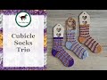 Cubicle Socks Trio