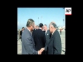 SYND 9-1-73 SADAT LEAVES CAIRO FOR TALKS WITH COLONEL GADHAFI OF LIBYA