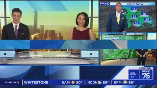 NY, NJ forecast: Sunny start turns cloudy, rainy