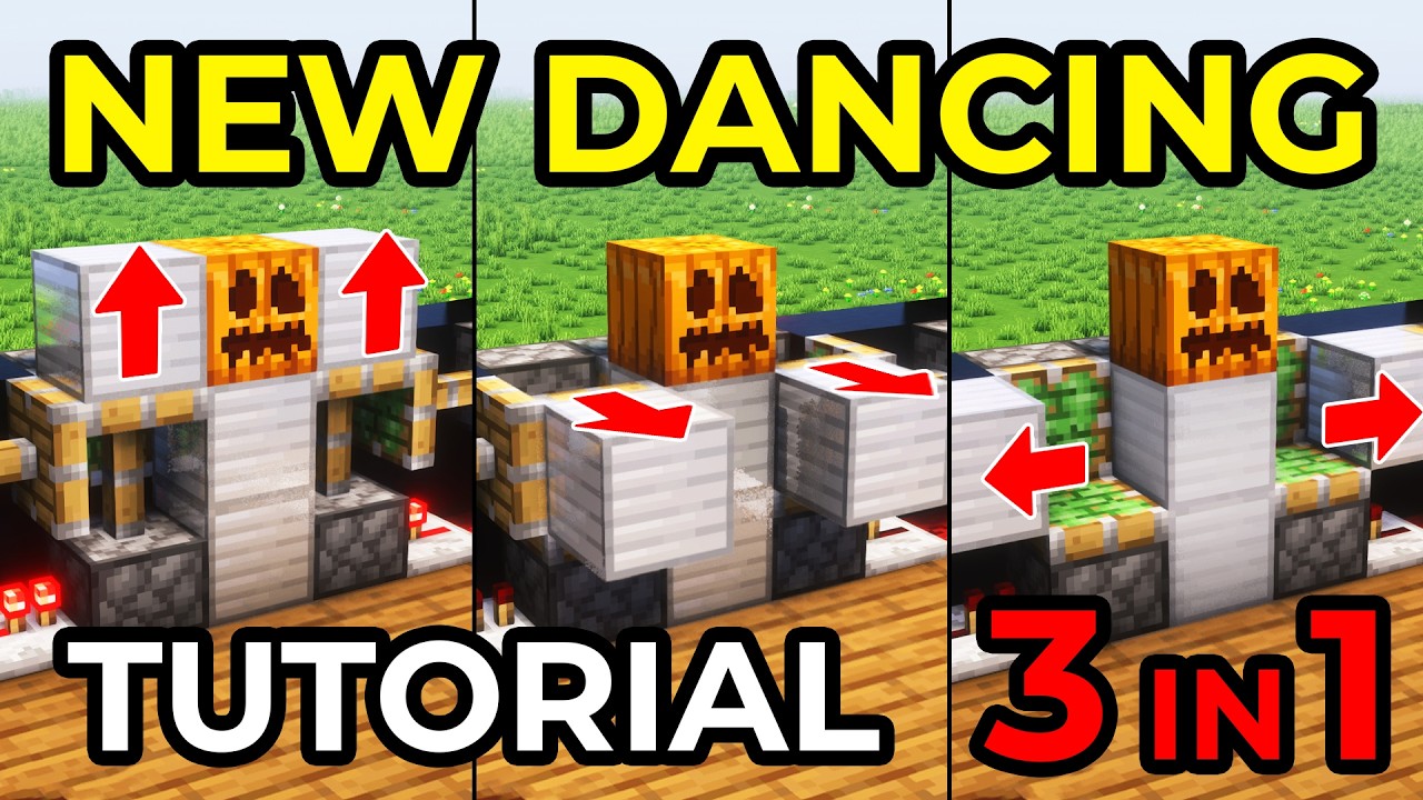 Minecraft Easy Tutorial New Dancing Golem Update Working On Java