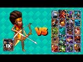 ARCHAR QUEEN + ARCHAR TRIBE vs All CARD'S | castle crush