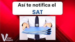 📋➡️Tipos de Notificaciones del SAT. 📩📌De este modo te pueden notificar