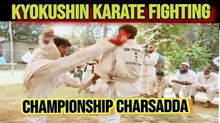 kyokushin karate fighting championship charsadda Bajaur vs mardan