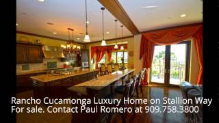 Rancho Cucamonga Luxury  Home on Stallion Way for sale