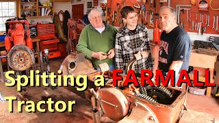 Splitting a Farmall Tractor Quickly & Easily - Farmall MD Restoration