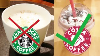 Starbucks vs Costa Coffee - US vs British Café chain Test Fail