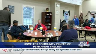 Homeless community in need of permanent shelter