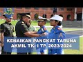 Upacara Kenaikan Pangkat Taruna Akmil Tk. I TP. 2023/2024