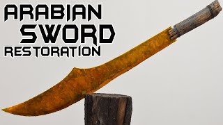 Rusted Arabian Sword - Very Sharp RESTORATION