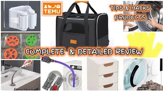 Temu Order Received With Beautiful Cheap Reasonable Home Gadgets|Cleaning Products Tips \u0026 Hacks#temu