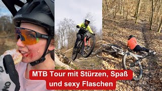 MTB Tour mit Stürzen, Spaß und sexy Flaschen | VLOG 51