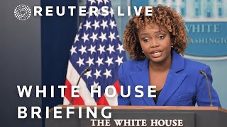 LIVE: White House briefing with Karine Jean-Pierre, John Kirby