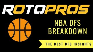 RotoPros NBA Cheatsheet Tutorial
