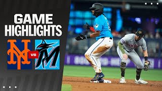 Mets vs. Marlins Game Highlights (5/19/24) | MLB Highlights