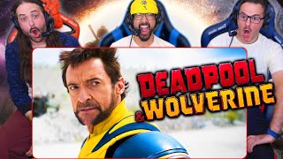 DEADPOOL & WOLVERINE TRAILER REACTION!! Deadpool 3 Trailer 2 Breakdown | Marvel Studios | X-men