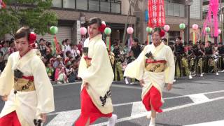 半布里 はぶり 2017 瑞浪 美濃源氏七夕 公園前会場 4K よさこい