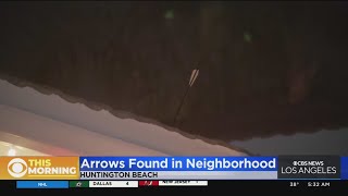 Huntington Beach Police warn residents of random falling arrows