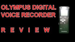 Olympus WS 510M Digital Voice Recorder Review