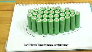 How To Make A Simple 18650 Battery Circuit - From EVE, LG, Sony 18650 Lithium Batteries