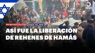 🇮🇱 Liberación de rehenes: 3 israelíes y 5 tailandeses ya están en Israel #DNEWS