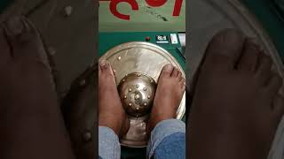 કાંસા થાળી ફૂટ મસાજર || KANSYA THALI FOOT MASSAGER ||