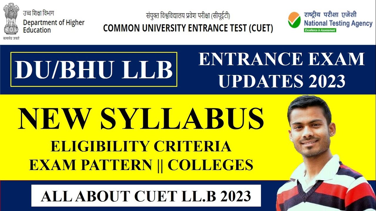 DU LLB 2023 SYLLABUS || CUET LLB SYLLABUS 2023 || BHU LLB 2023 SYLLABUS ...