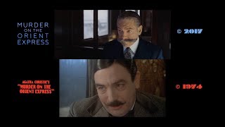 Murder on the Orient Express Side-by-Side (1974/2017)