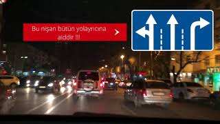 Yol polisi cərimə yaza bilər. Burada yol səhv keçirsiniz.