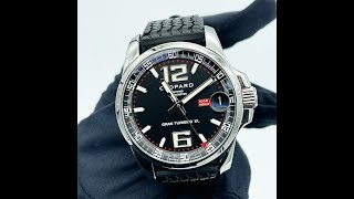 Pre-owned Chopard Mille Miglia Gran Turismo Xl 44mm Black Dial 168997-3001 Watch