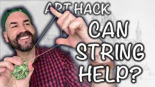 STRING HACK FOR PERFECT PERSPECTIVE? | Does it work?