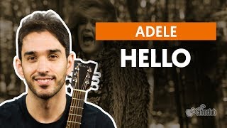 Hello - Adele (aula de violão simplificada)