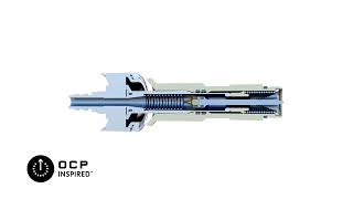 Danfoss Hansen® OCP Open Rack V3 Blind Mate Quick Connector (BMQC)