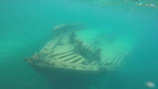 Sweepstakes Shipwreck in Big Tub Harbour, Tobermory