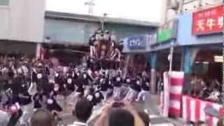 平成25年10月4日　津久野・八田荘合同宵宮祭　～ヒライシ～