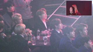 Download repost seoul music award 2017 BTS EXO reaction to BLACKPINK mp3