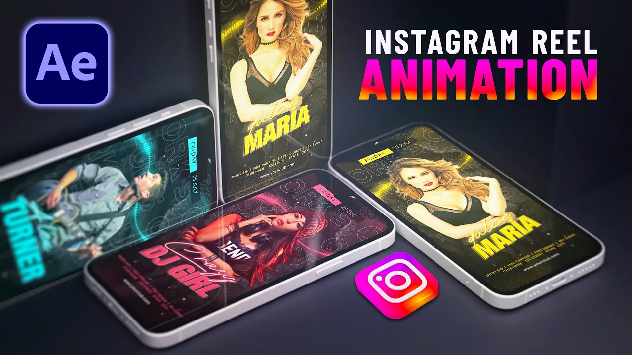 Instagram Reels Story Animation In After Effects Beginner Tutorial