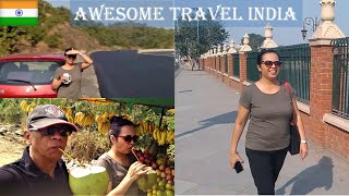 Awesome Travel India vlog #5 | Baroda city tour | Road trip Baroda to Udaipur | Hindi Song Mix Music