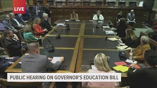 Iowans attend public hearing on governor's education bill