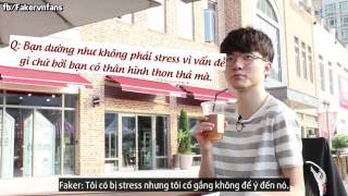 [Vietsub] PV Faker cho Daily Esports: Tôi chỉ ăn để sống thôi.