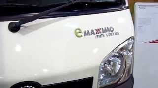 Mahindra e Maxximo Mini Van VX at 12th Auto Expo 2014 The Motor Show Greater Noida