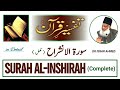 QURAN TAFSEER || Surah Al-Inshirah (in Detail) || Dr Israr Ahmed || Deen Insights