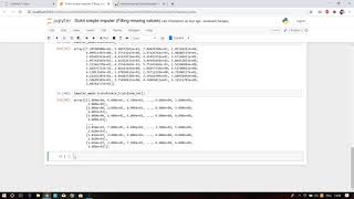 Data Cleansing 4 (Missing value Imputation Scikit-Learn Simple Imputer )