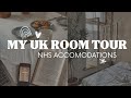 UK 🇬🇧 ROOM TOUR | NHS ROOM FOR NURSES #2024