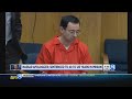 Nassar apologizes; sentenced to 40 to 125 years in prison