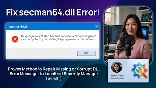 Fix secman64.dll Error!
