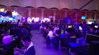 Samsung Curved Monitor @ WirForce LAN Party 2015