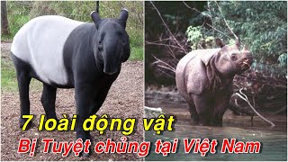 7 loài động vật đã bị Tuyệt Chủng tại VIỆT NAM.