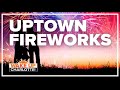 Fourth of July fireworks show in Uptown tonight